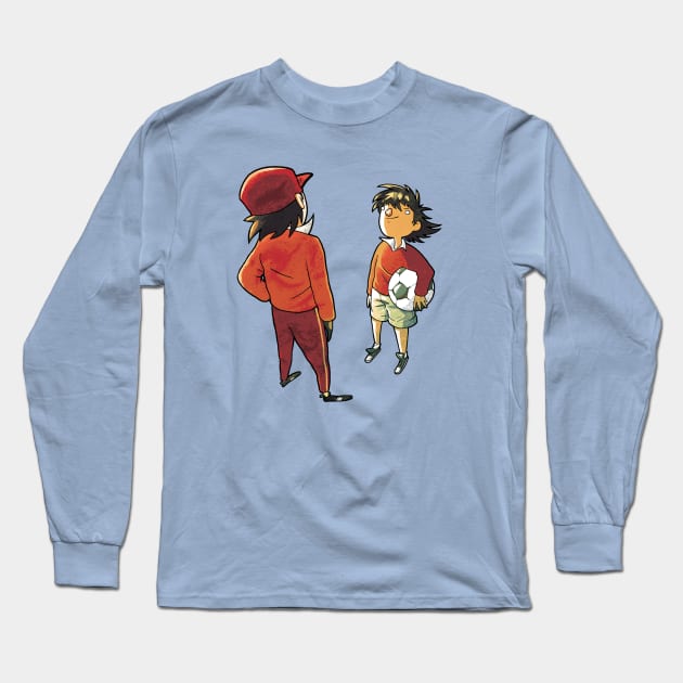 captain tsubasa Long Sleeve T-Shirt by Eustace